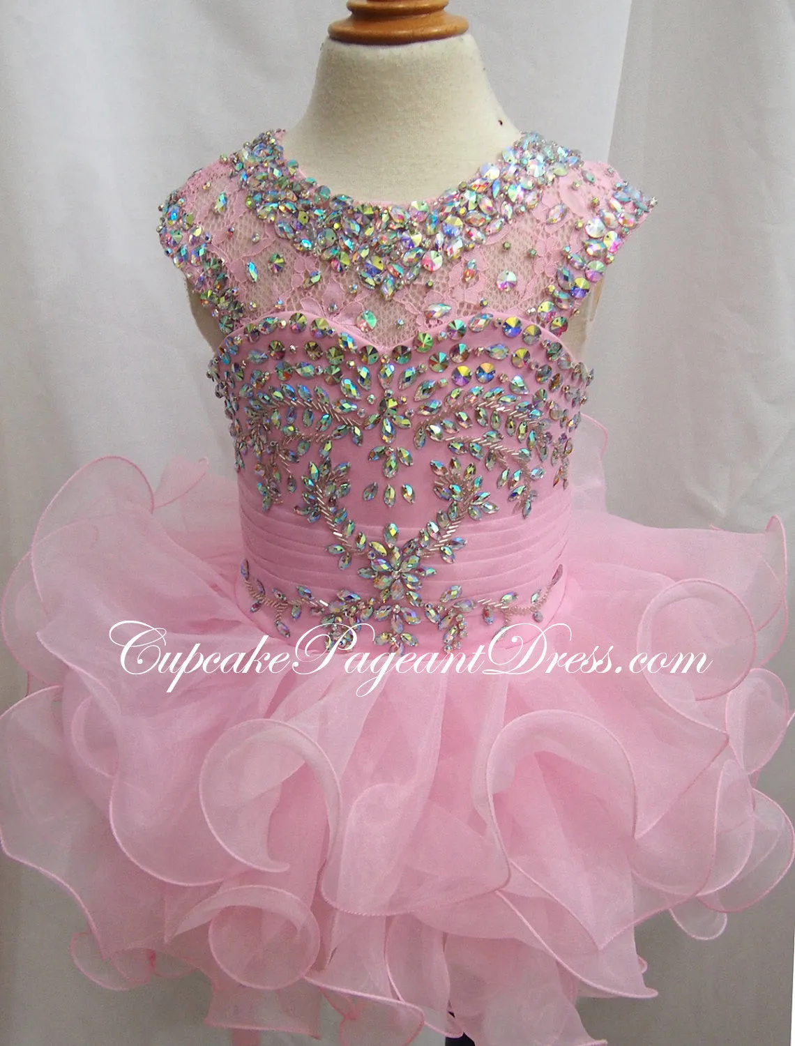 Infant/toddler/baby/children/kids Girl's Cupcake Pageant Dress/clothing/gown for birthday,christmas