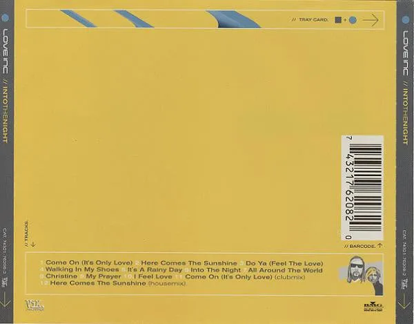 Into the night [Audio CD] Love Inc.