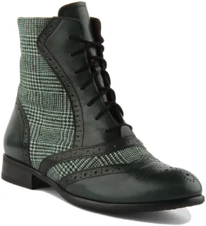Justin Reece England Violet In Green For Women