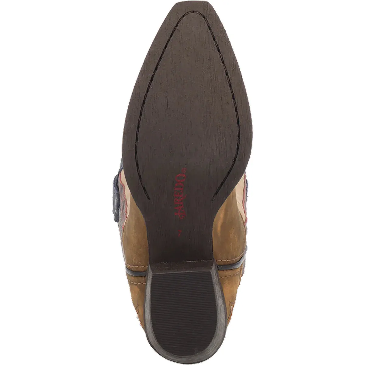 'Laredo' Women's 12" Keyes Western Snip Toe - Tan