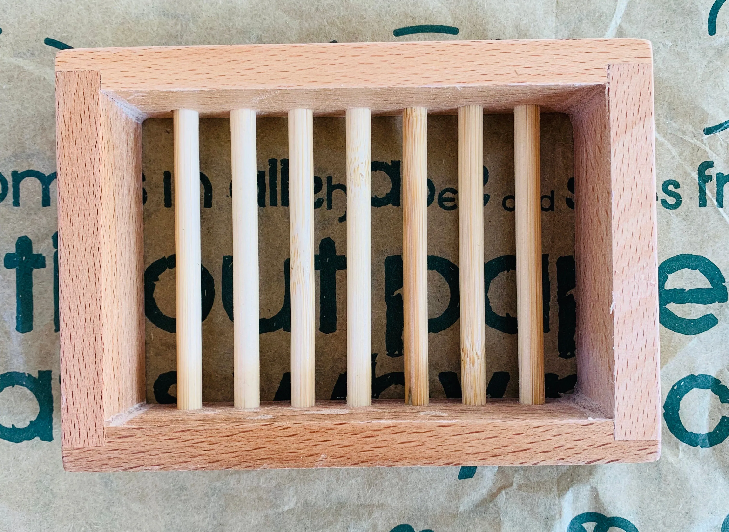 Large Bamboo Soap Dish Tray