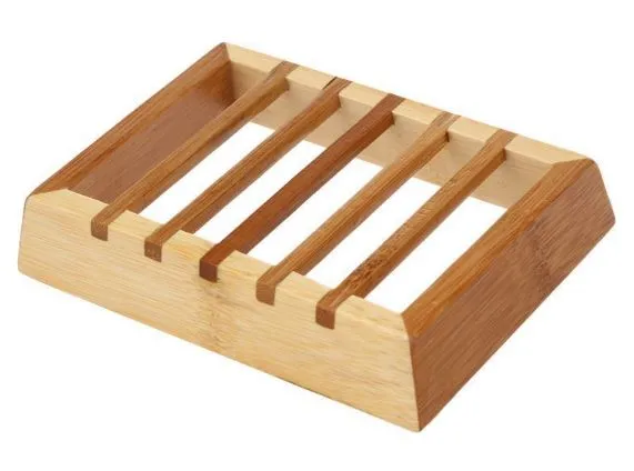 Large Bamboo Soap Dish Tray