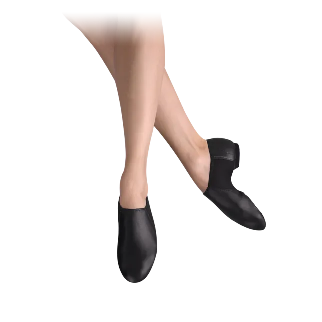 Leo Ladies’ Black GioFlex Slip-On Jazz Boot