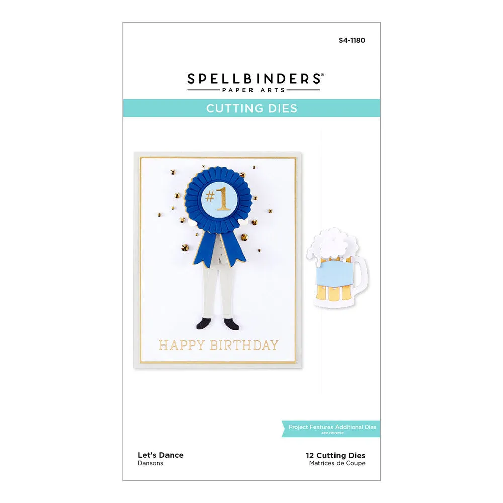 Let's Dance Etched Die Set | Happy Dance Collection