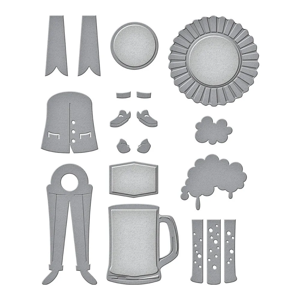 Let's Dance Etched Die Set | Happy Dance Collection