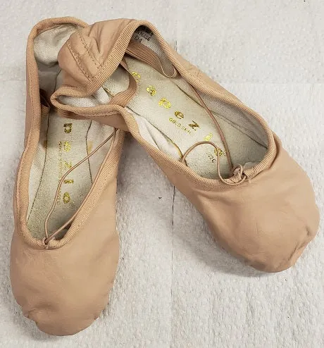 Lissette Jr. -- Children's Leather Split Sole Ballet -- Pink