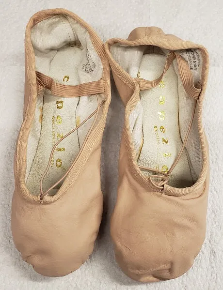 Lissette Jr. -- Children's Leather Split Sole Ballet -- Pink