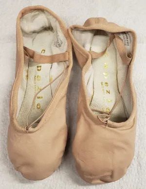 Lissette Jr. -- Children's Leather Split Sole Ballet -- Pink