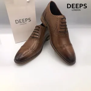 LONDON BROGUES ARTHUR GENTS SHOES TAN
