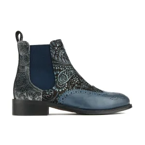 Mamacita - Silver Paisly & Black