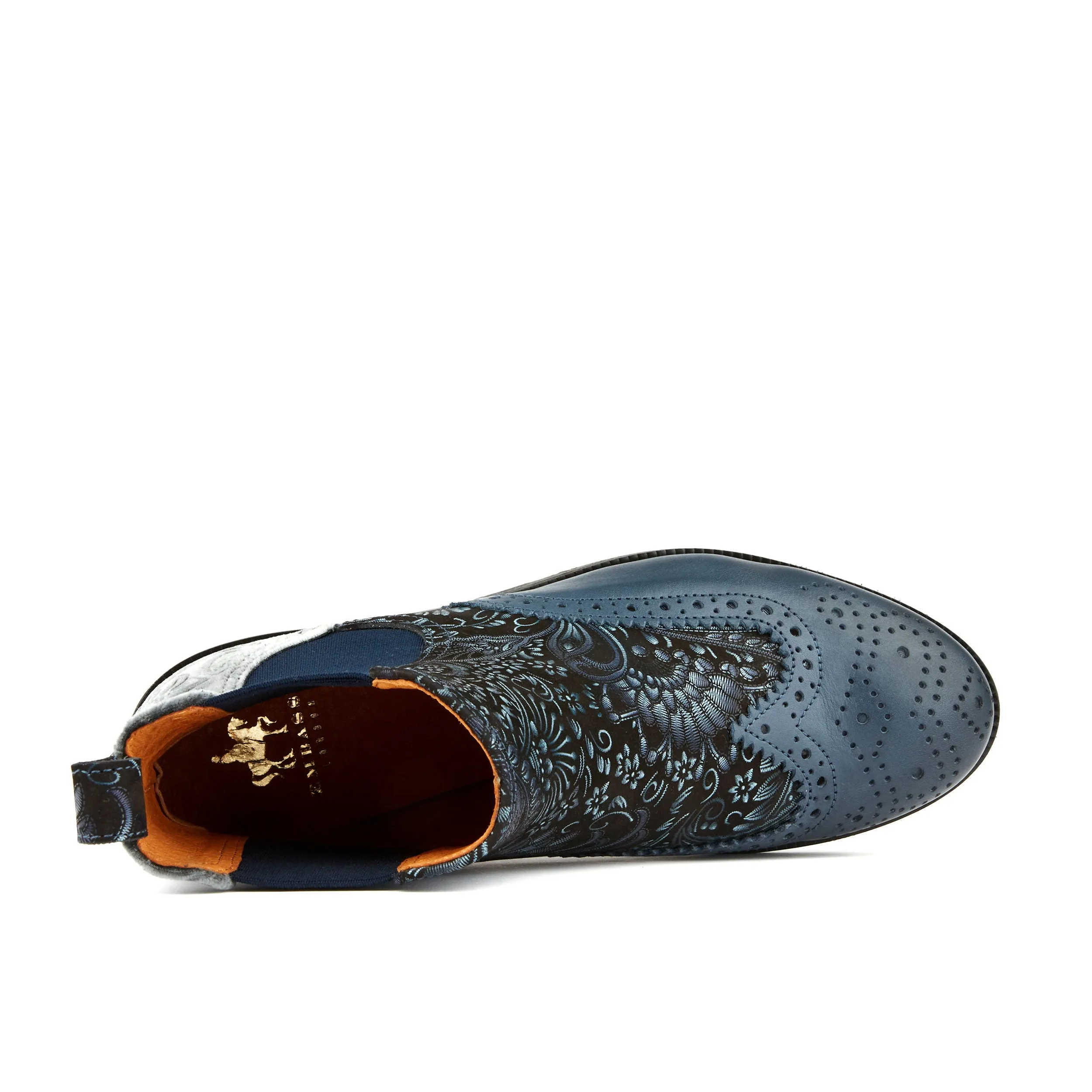 Mamacita - Silver Paisly & Black