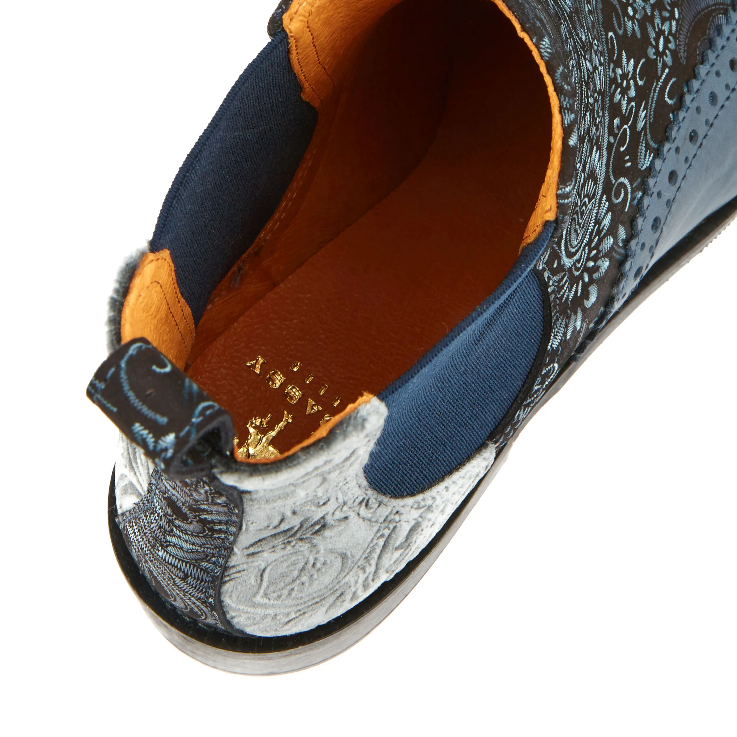 Mamacita - Silver Paisly & Black