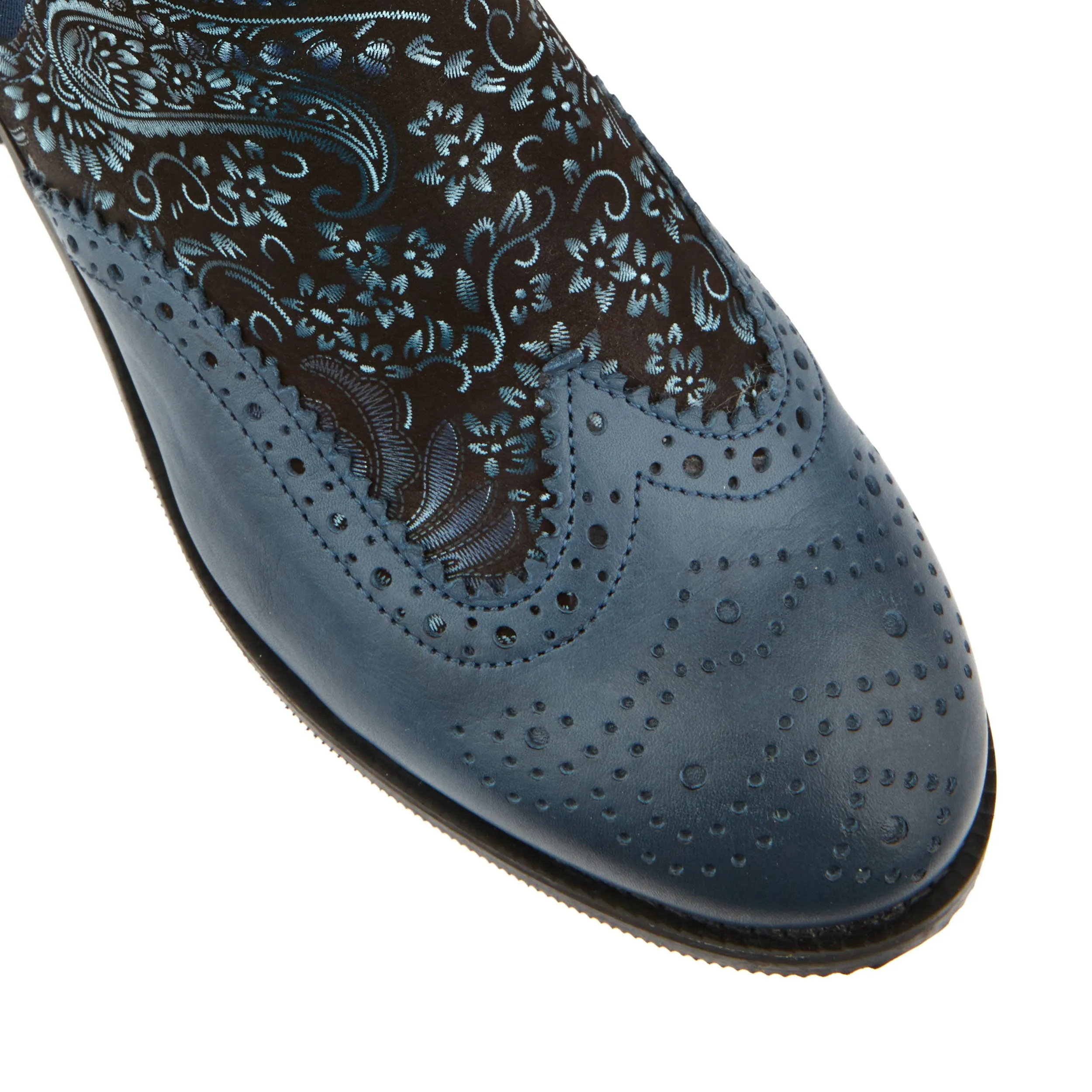 Mamacita - Silver Paisly & Black