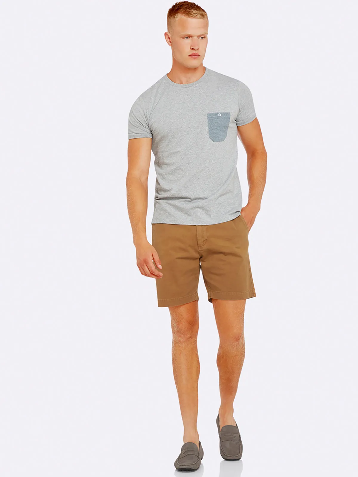 Mason Chest Pocket T-Shirt Melange