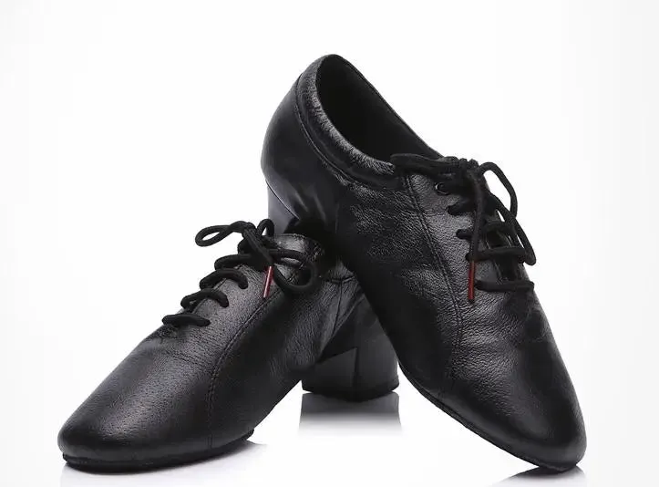 Men's BD Dance Latin Shoes in White, Black or Patent Leather BD 419