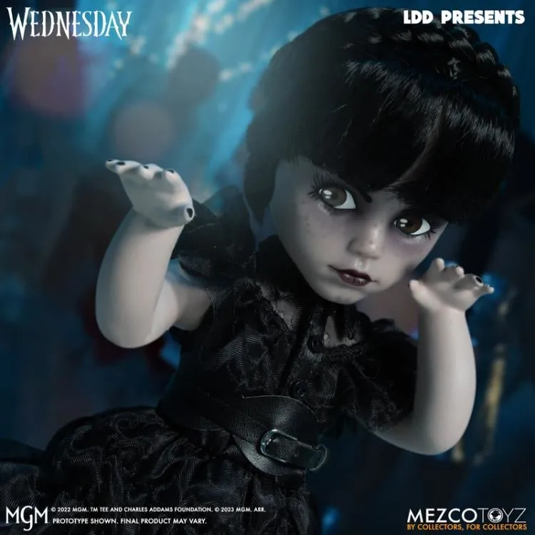 Mezco Toys: LDD Presents - Rave'n Dance Wednesday Addams - Living Dead Doll