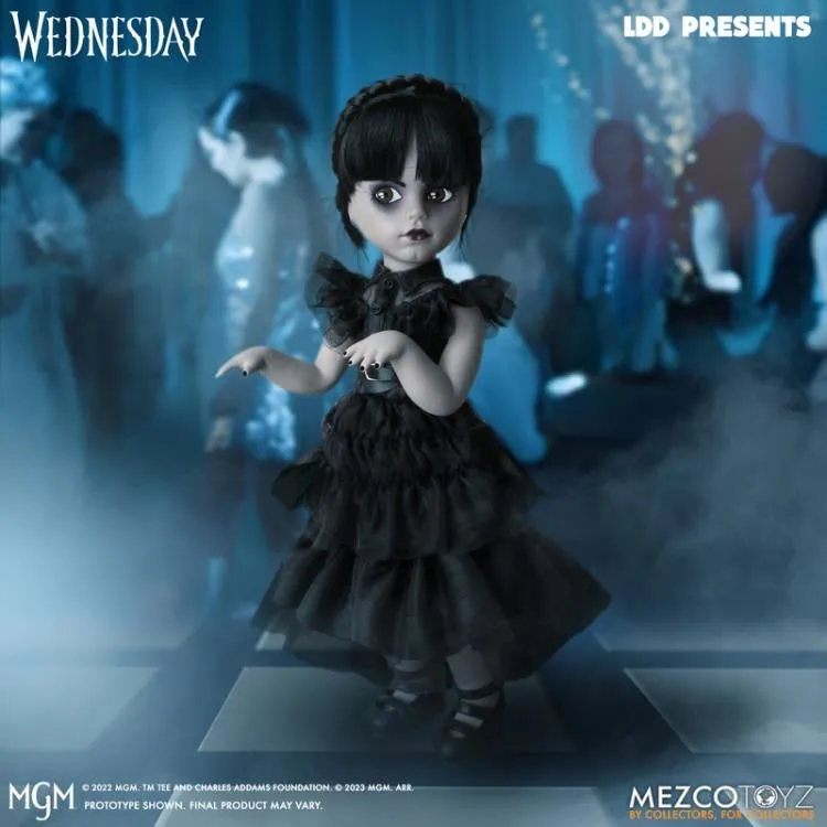 Mezco Toys: LDD Presents - Rave'n Dance Wednesday Addams - Living Dead Doll