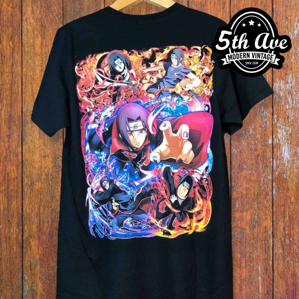 Naruto Shippuden Itachi Uchiha - New Vintage Anime T shirt