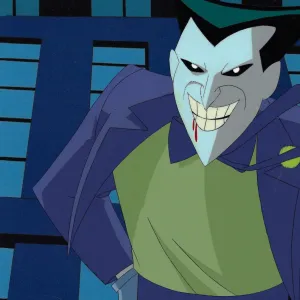 New Adventures Of Batman Production Cel: Joker