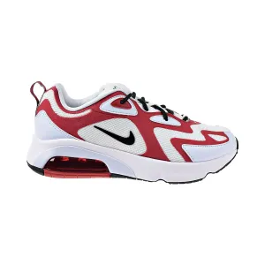 Nike Air Max 200 Icon Clash Women's Shoes White-Gym Red-Half Blue