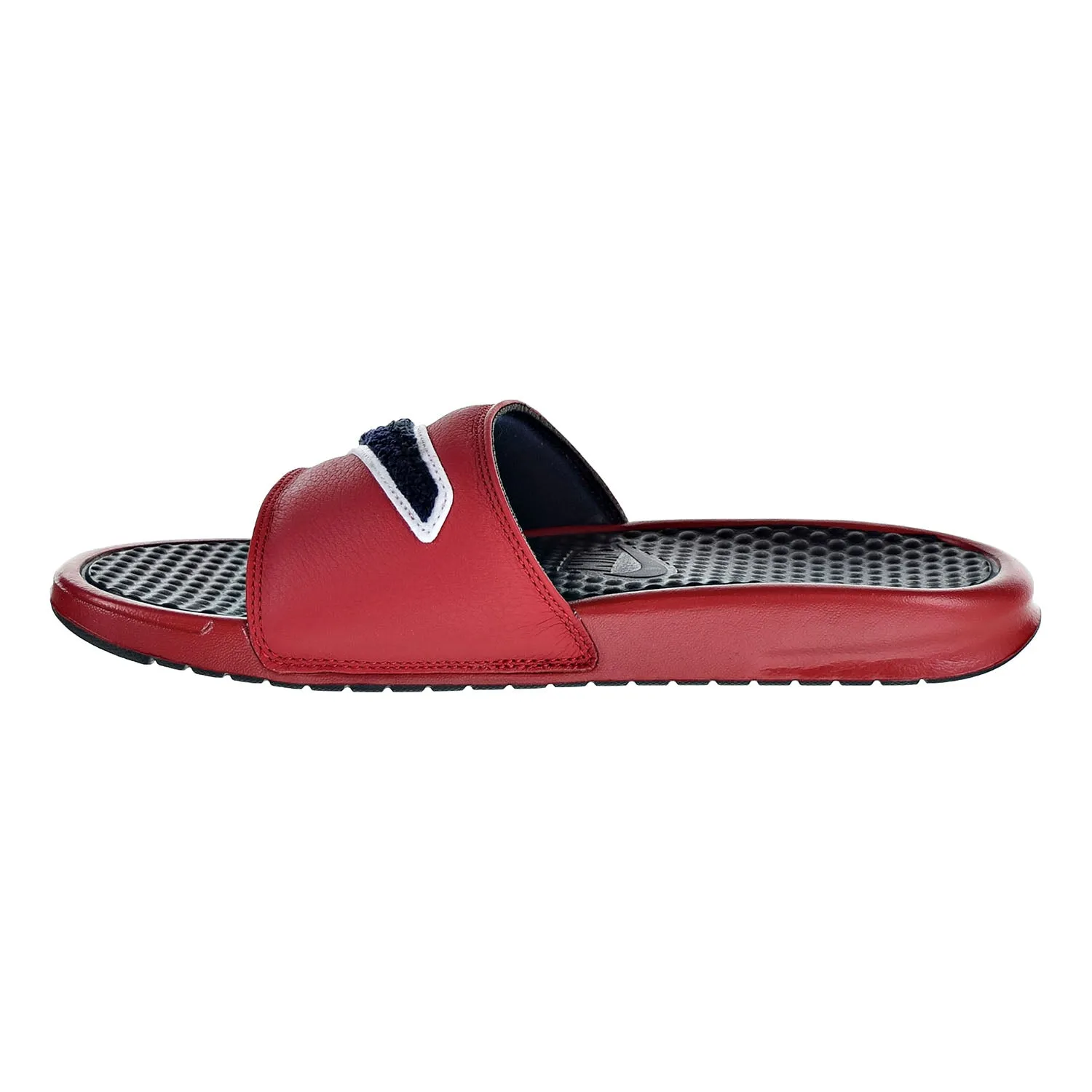 Nike Benassi JDI Chenille Men's Slide Gym Red/Obsidian/White