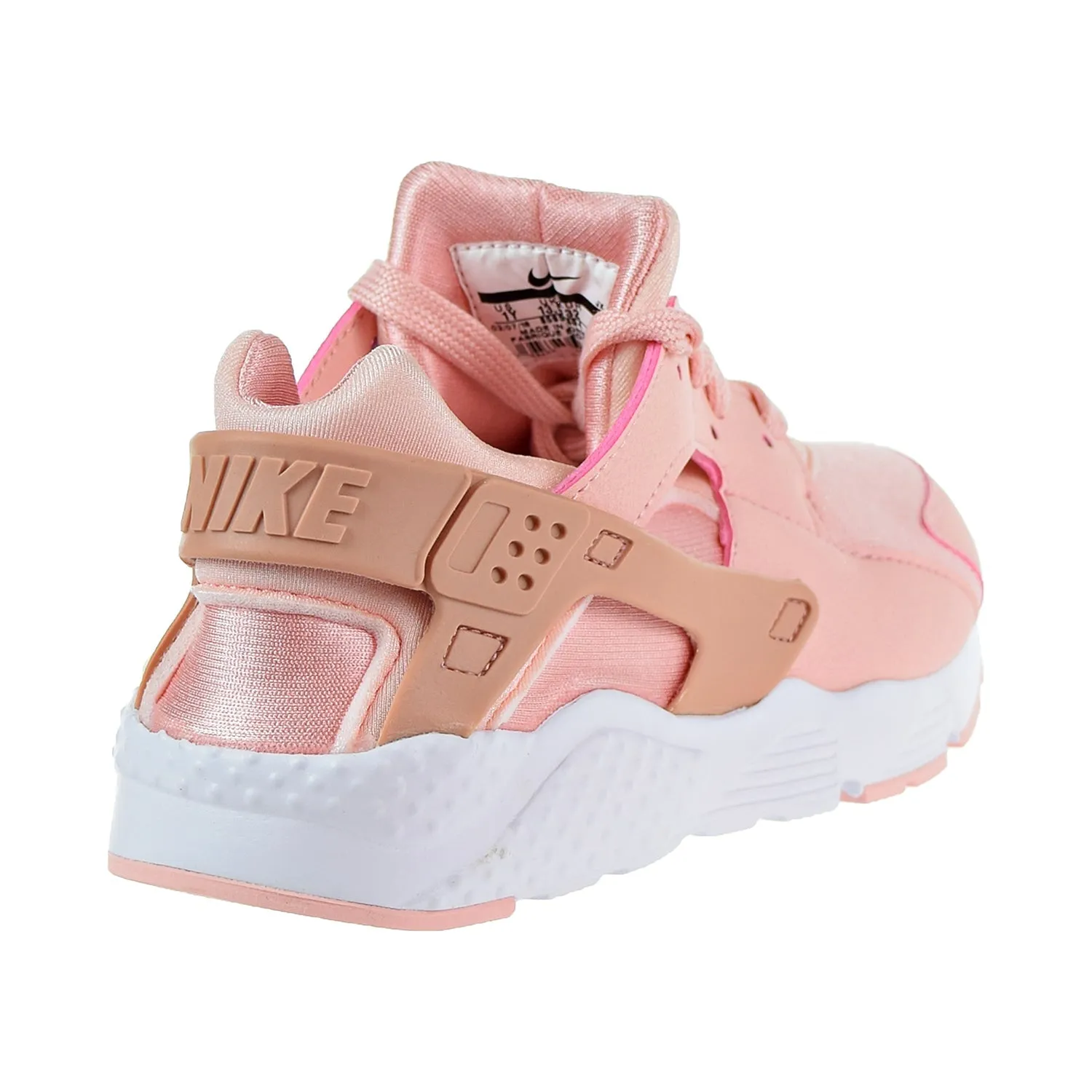 Nike Huarache Run SE Little Kids' Shoes Strom Pink/Rust Pink/White