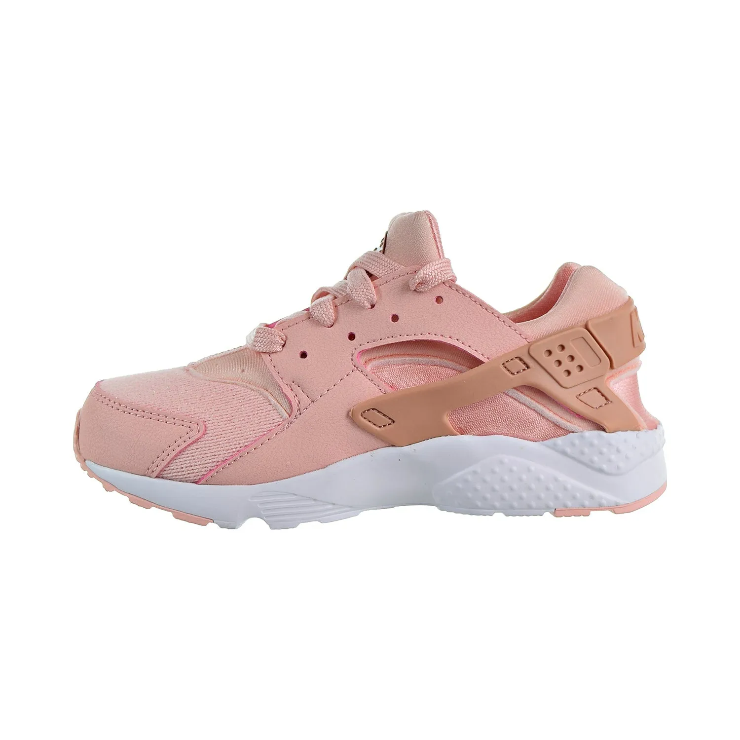 Nike Huarache Run SE Little Kids' Shoes Strom Pink/Rust Pink/White