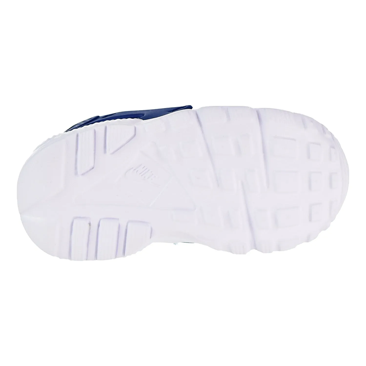 Nike Huarache Run Todder's Shoes White/Cone/Gym Blue