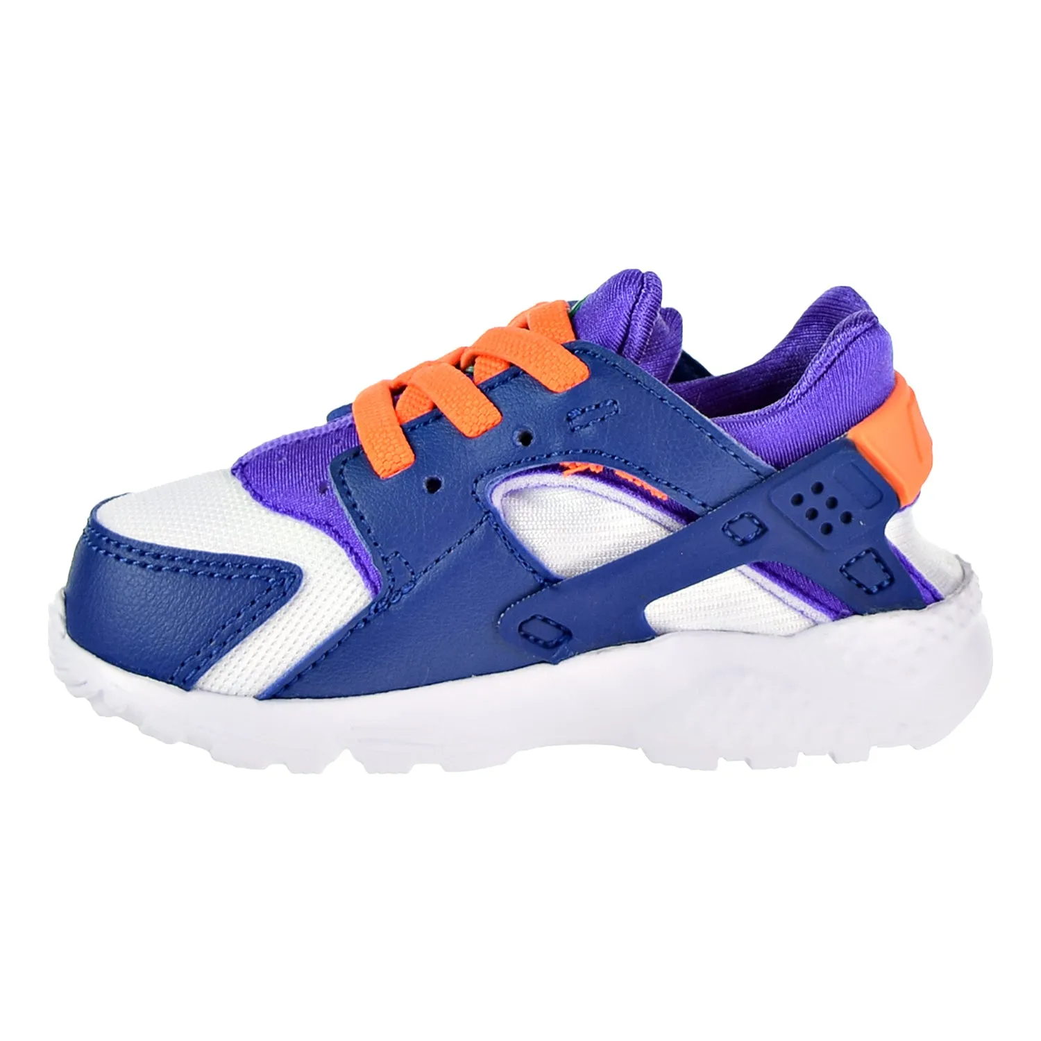 Nike Huarache Run Todder's Shoes White/Cone/Gym Blue