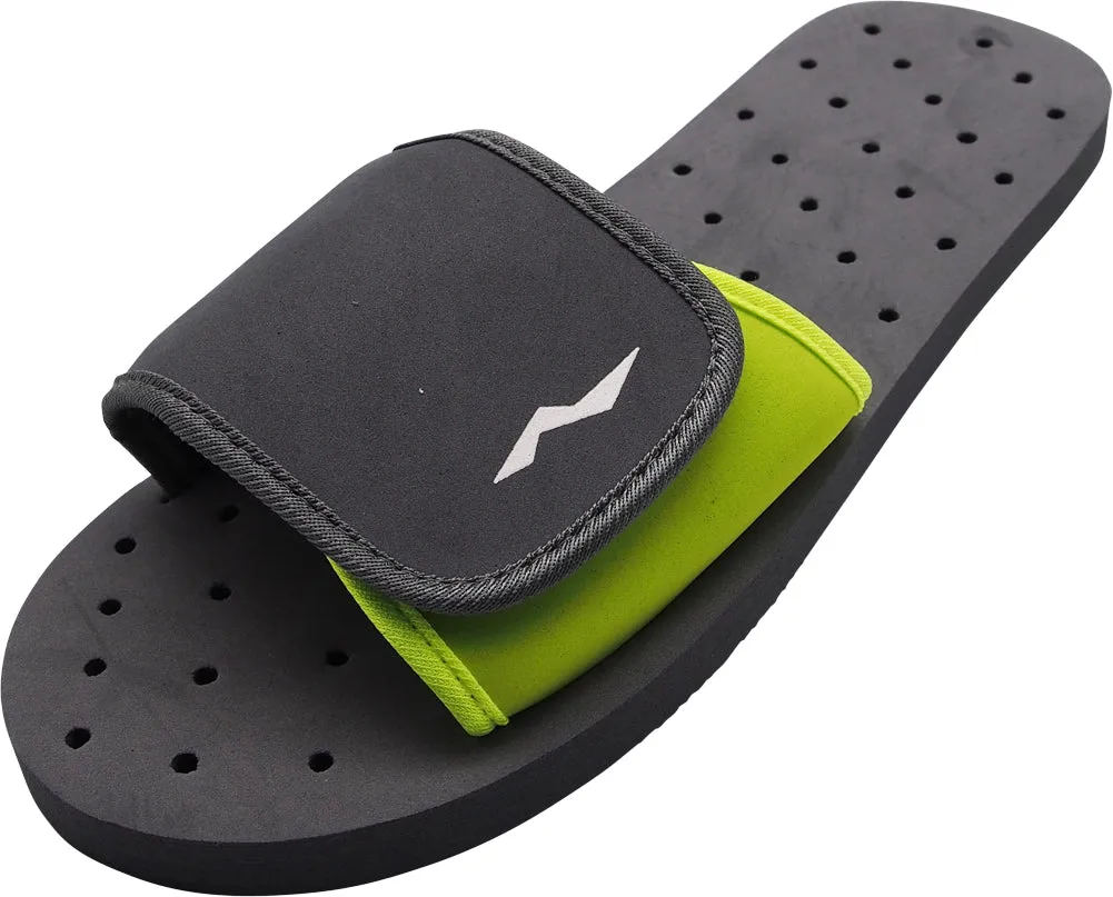 Norty Boys Young Mens Comfort Casual Slide Strap Shower Sandals Slip On Shoes RUNS 1 SIZE SMALL