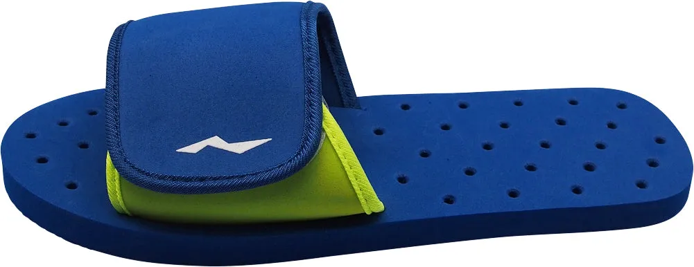 Norty Boys Young Mens Comfort Casual Slide Strap Shower Sandals Slip On Shoes RUNS 1 SIZE SMALL