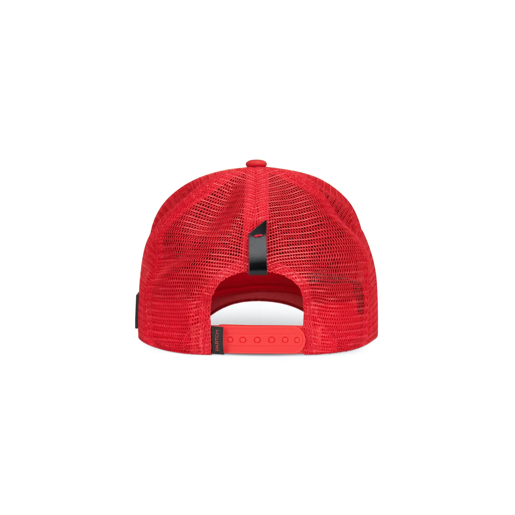 PARTCH x End of Code Trucker Hat Red removable Art