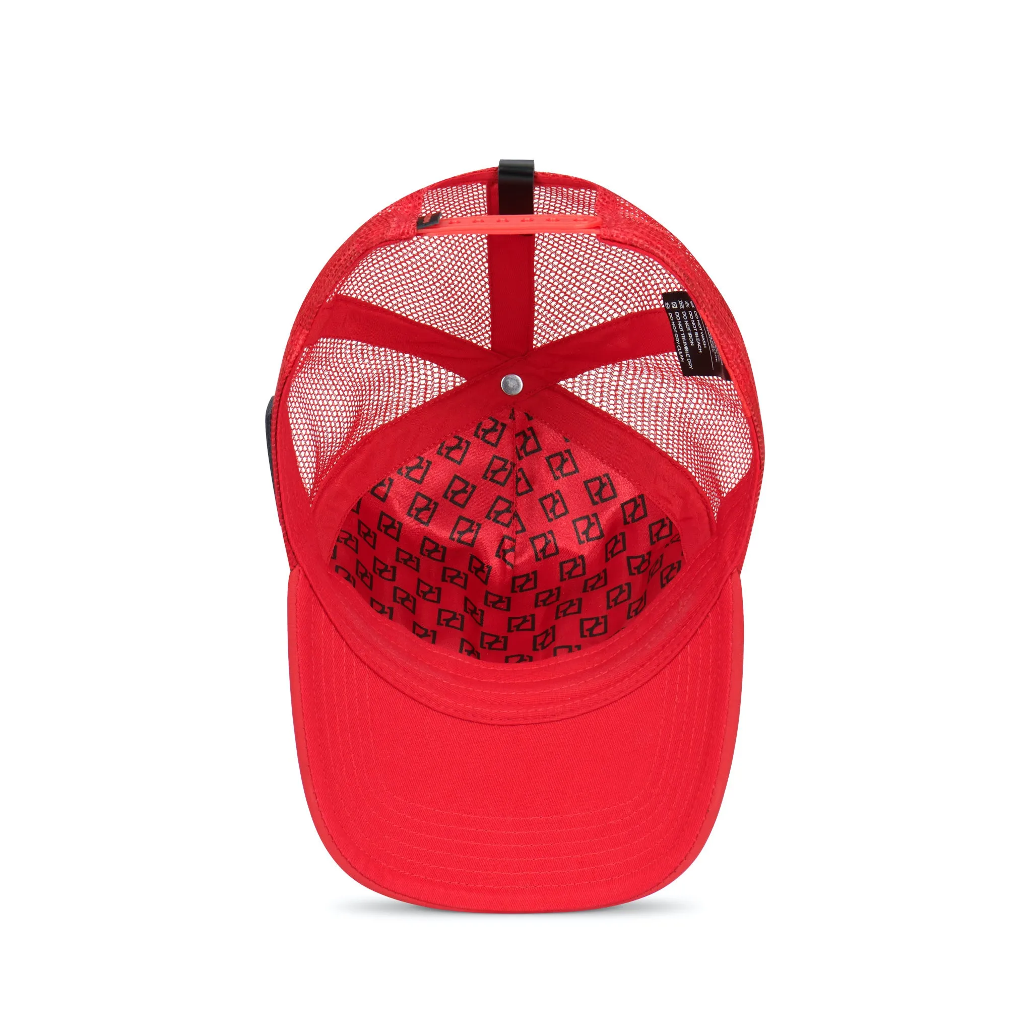 PARTCH x End of Code Trucker Hat Red removable Art