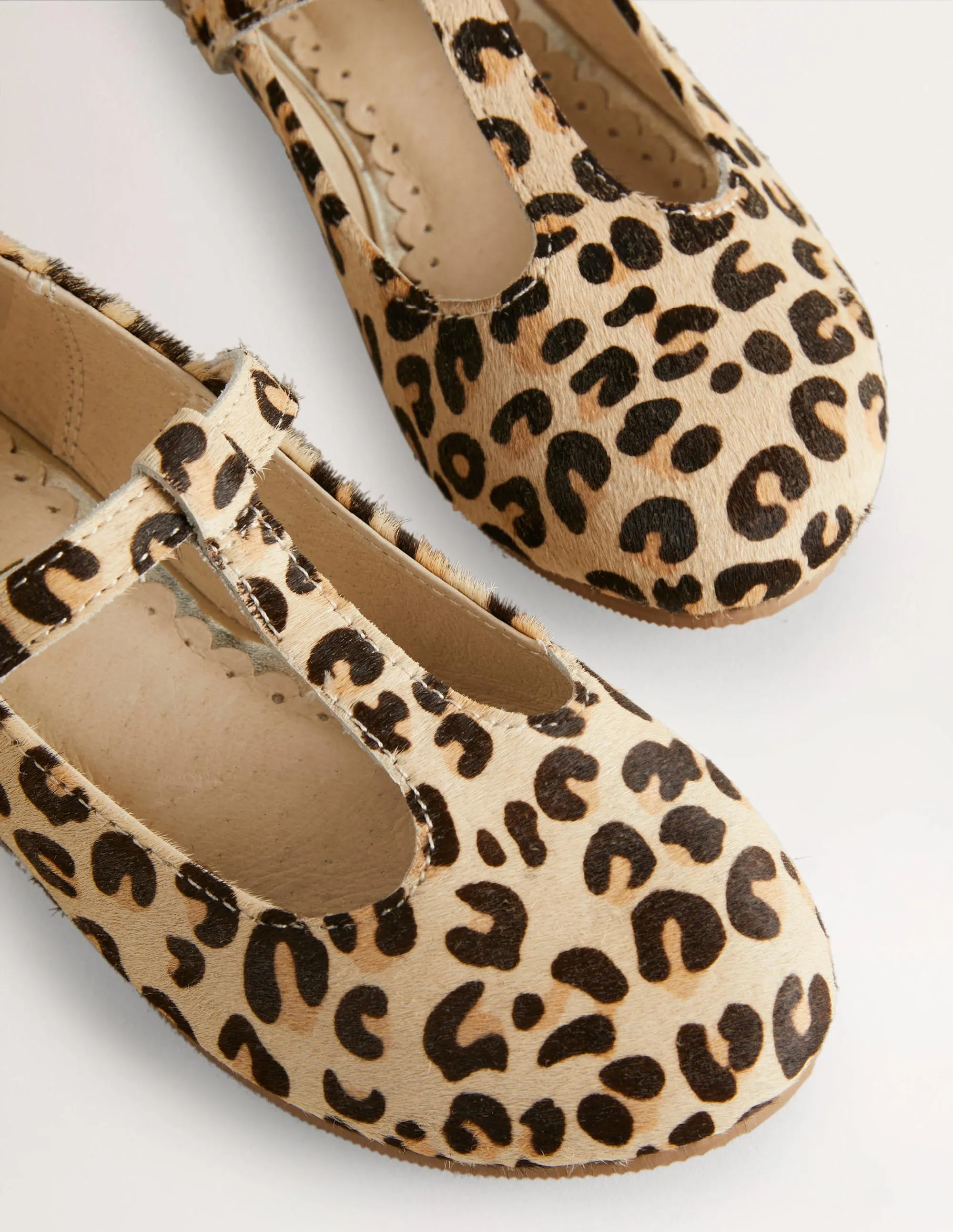 Party T-bars Shoes-Leopard