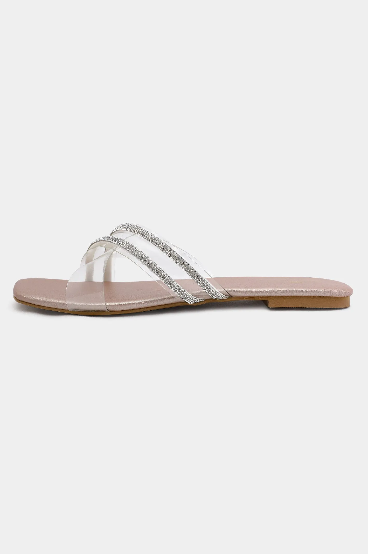 Peach Ladies Casual Slippers