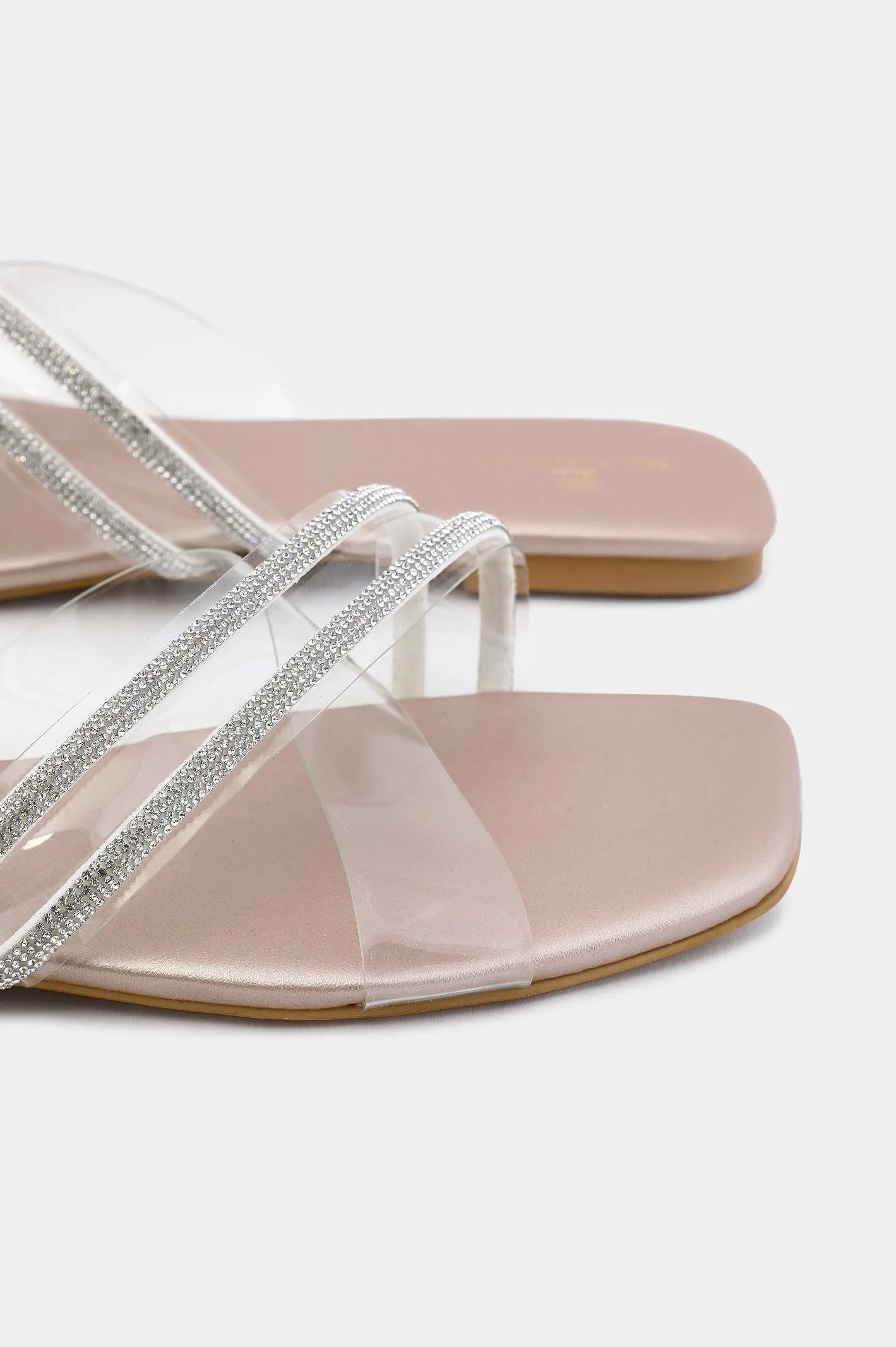 Peach Ladies Casual Slippers