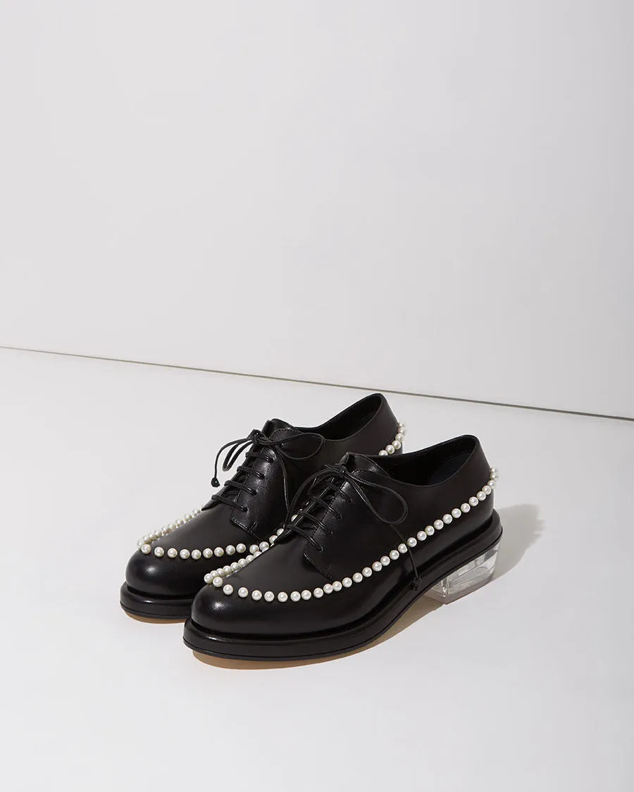 Pearl Embellished Brogue