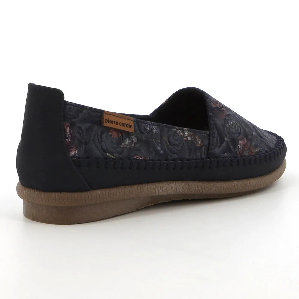 Pierre Cardin Riviera 15 Loafer - Navy Floral