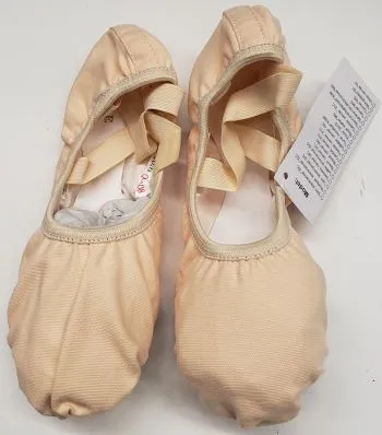 Psalm -- Women's Canvas Split Sole Ballet -- Pink