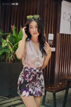 Purple Peony Short