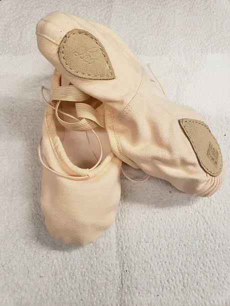 Randy -- Women's Canvas Split Sole Ballet -- Pink