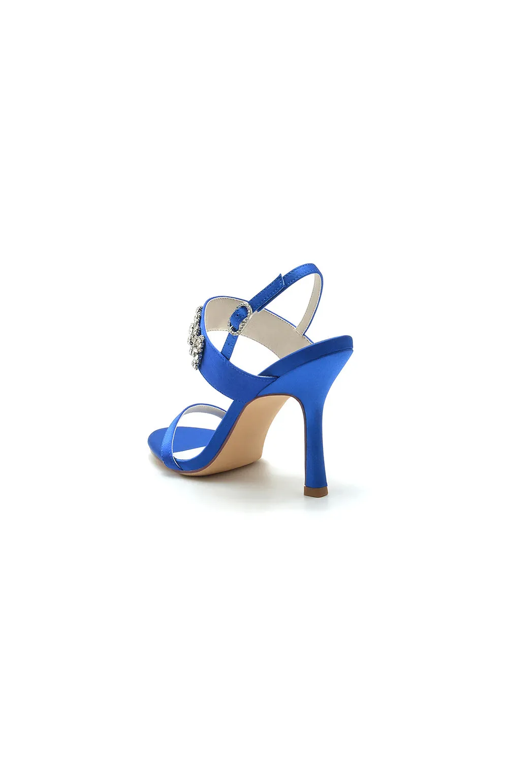 Rhinestone Beaded Ankle Straps Party Shoes