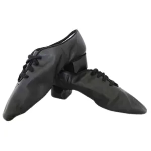 Rutherford Boys Split Sole Jazz Shoes With Soundblaster Heels