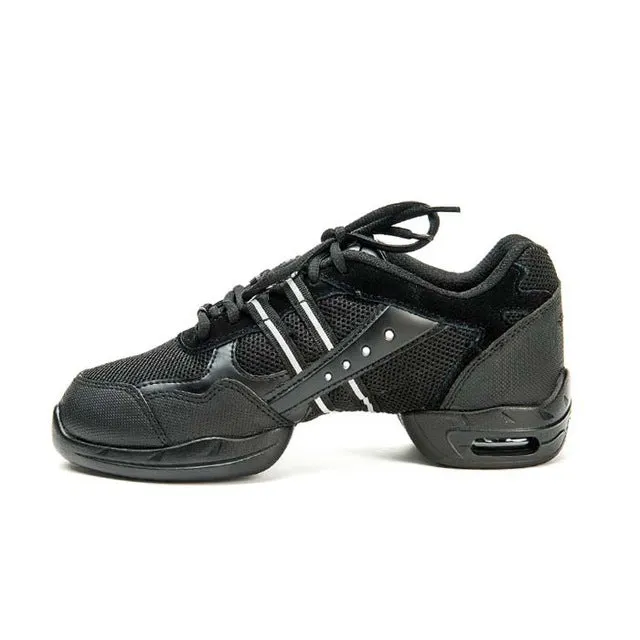 Sansha  Mesh Upper Dancing Shoes Salsa Jazz Modern Adult Dance Sneakers Split Sole  P21M