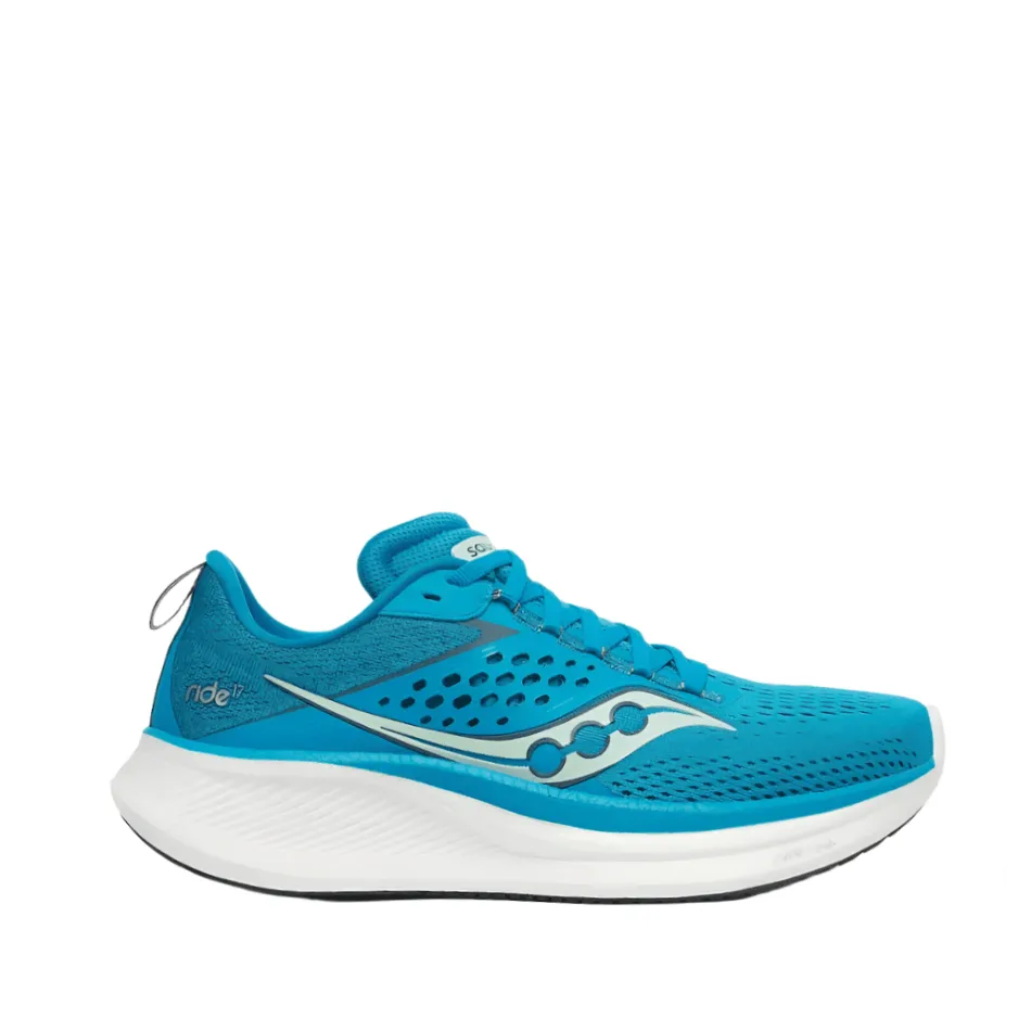 Saucony Ride 17 Women's Running Shoes AW24 Viziblue/Mirage