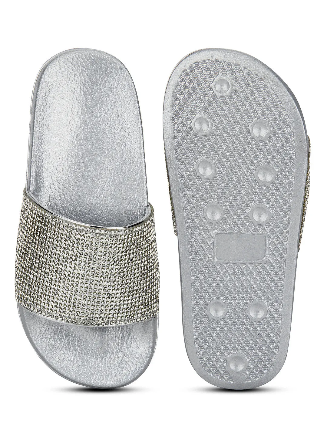 Silver Diamond Flats