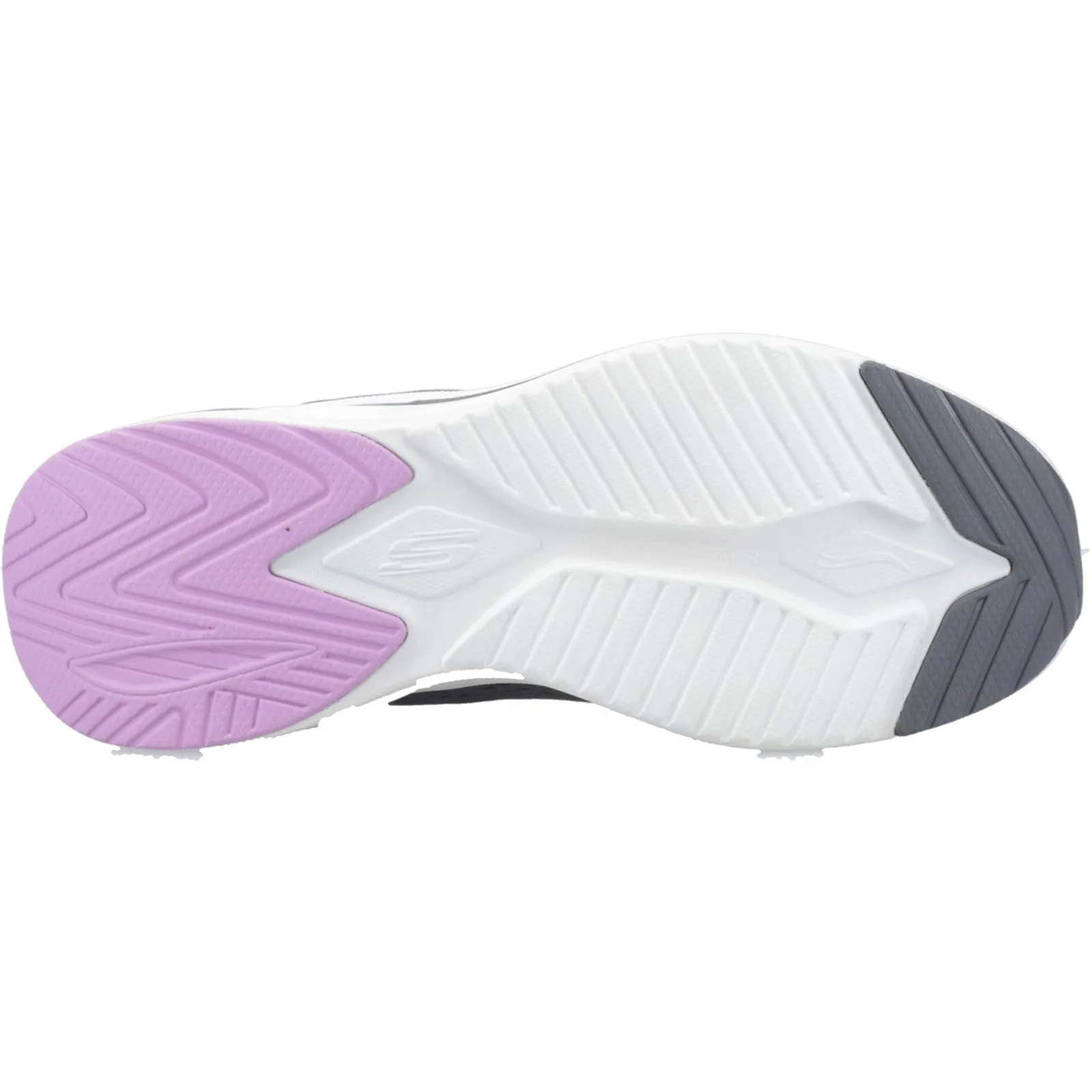 Skechers Womens Skech-Air Meta - Aired Out 150131-CCMT Charcoal/Multi Lace Up Shoe