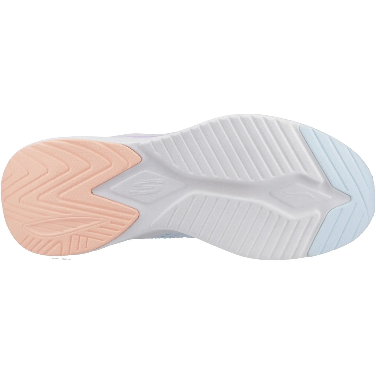 Skechers Womens Skech-Air Meta - Aired Out 150131-LBMT Light Blue/Multi Lace Up Shoe