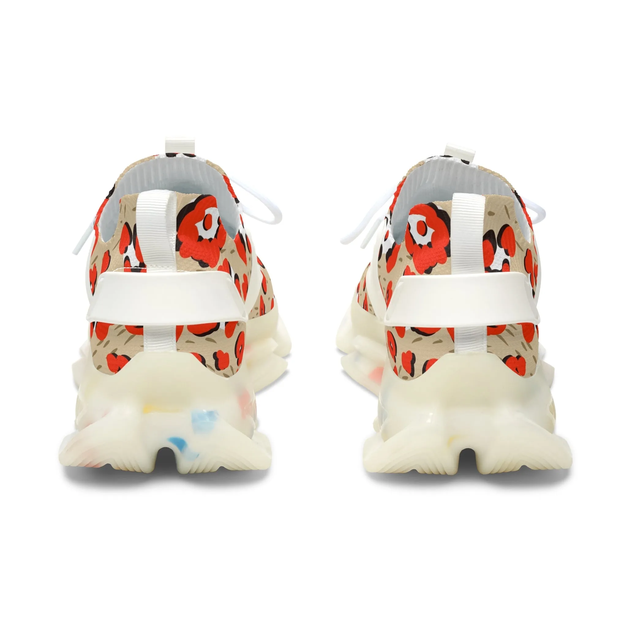 Sneakers Women's Mesh leopard by Mariu del Campo.