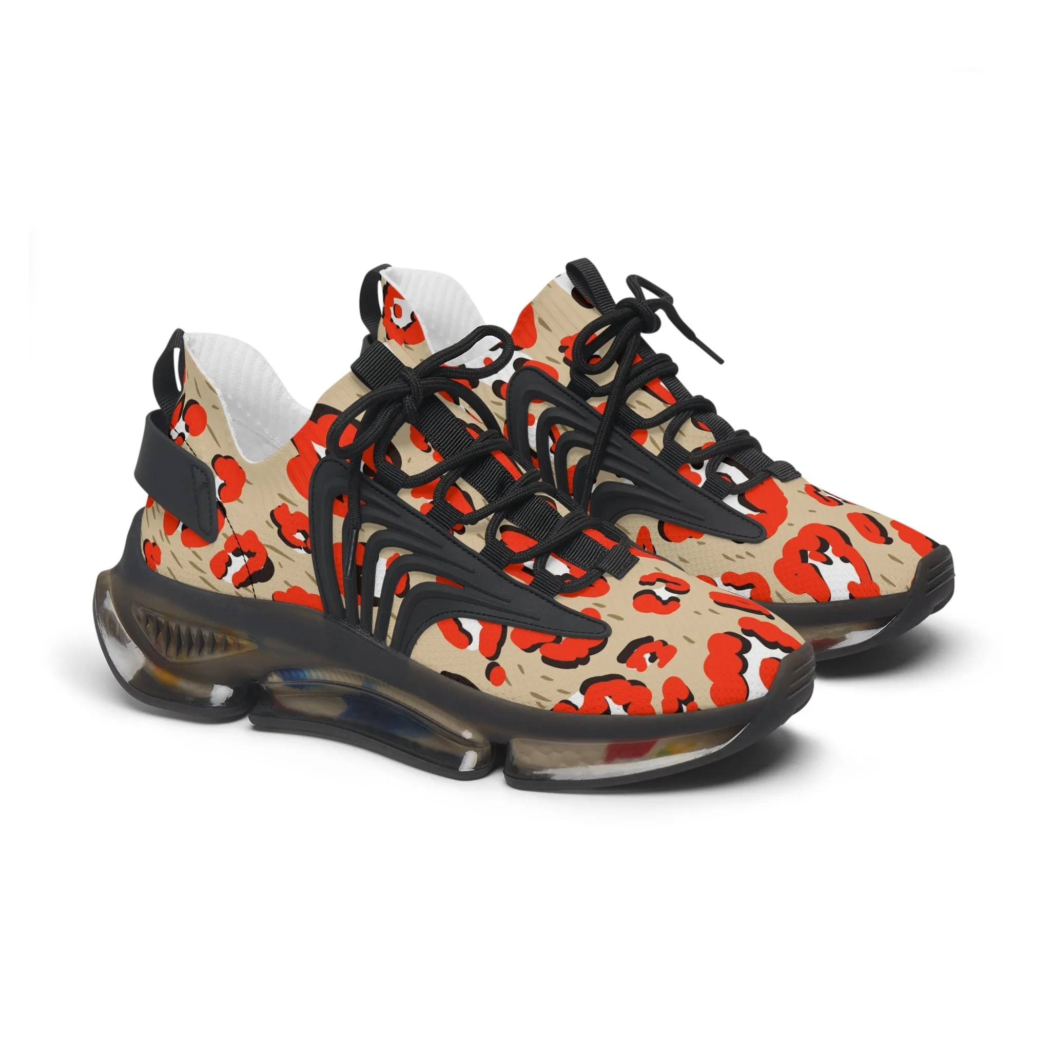 Sneakers Women's Mesh leopard by Mariu del Campo.